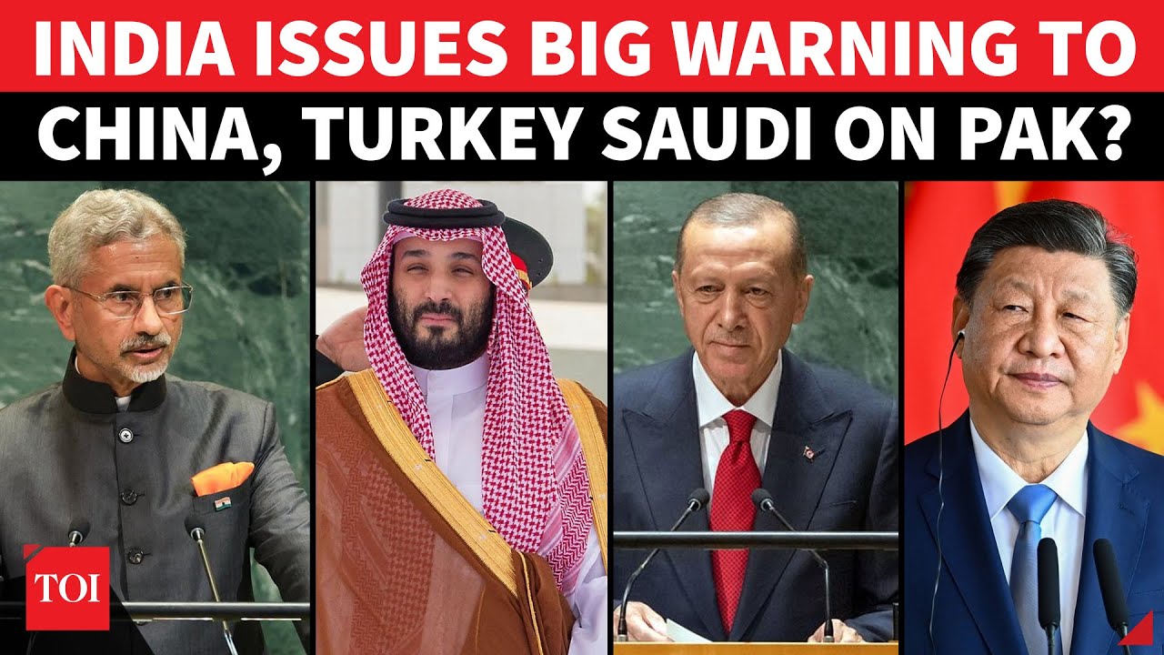Jaishankar Destroys Pak-Backers Saudi, Turkey, China, Azerbaijan With 1 Line Warning At UNGA?