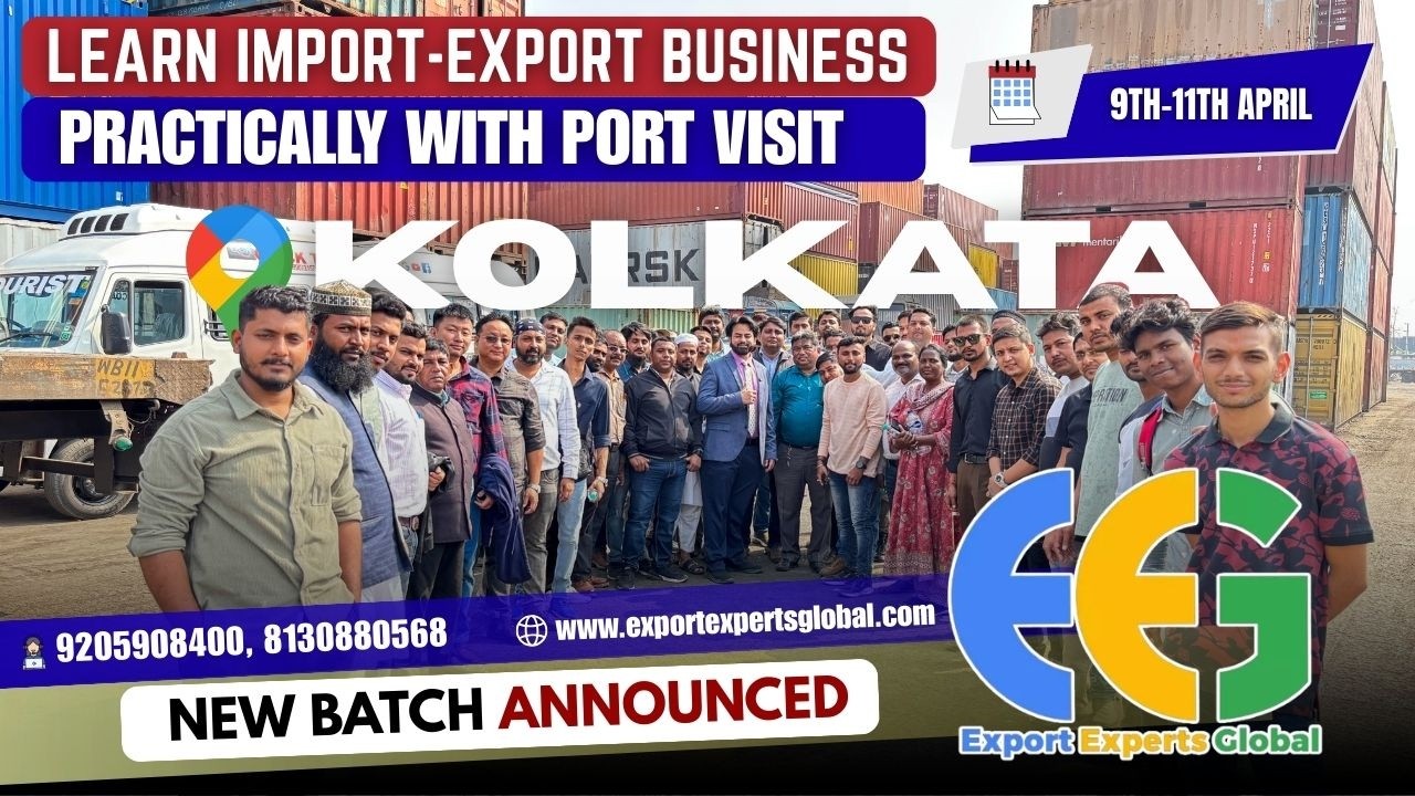 How to Start Import Export Business  | Step by Step Course | Import Export Training in Kolkata