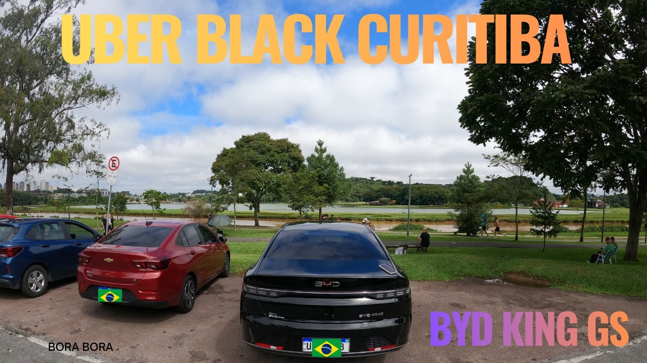 UBER BLACK CURITIBA - PASSAGEIRO PERDIDO -  MUITA CHUVA