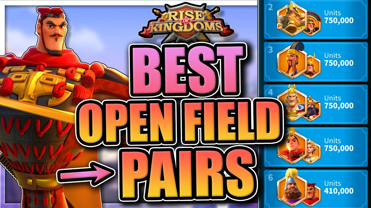 Best Open Field Marches & Talents [May 2025] Rise of Kingdoms
