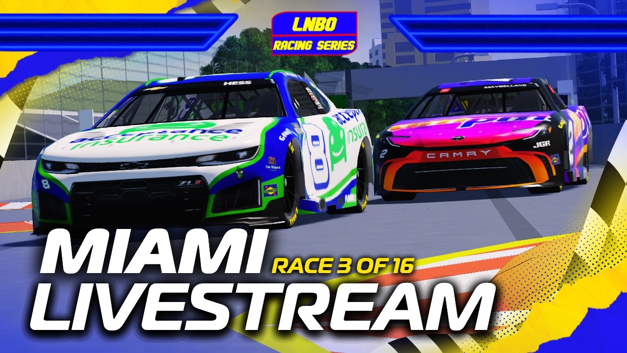 MIAMI GRAND PRIX Season 7 - Race 3 @ Miami Street Circuit