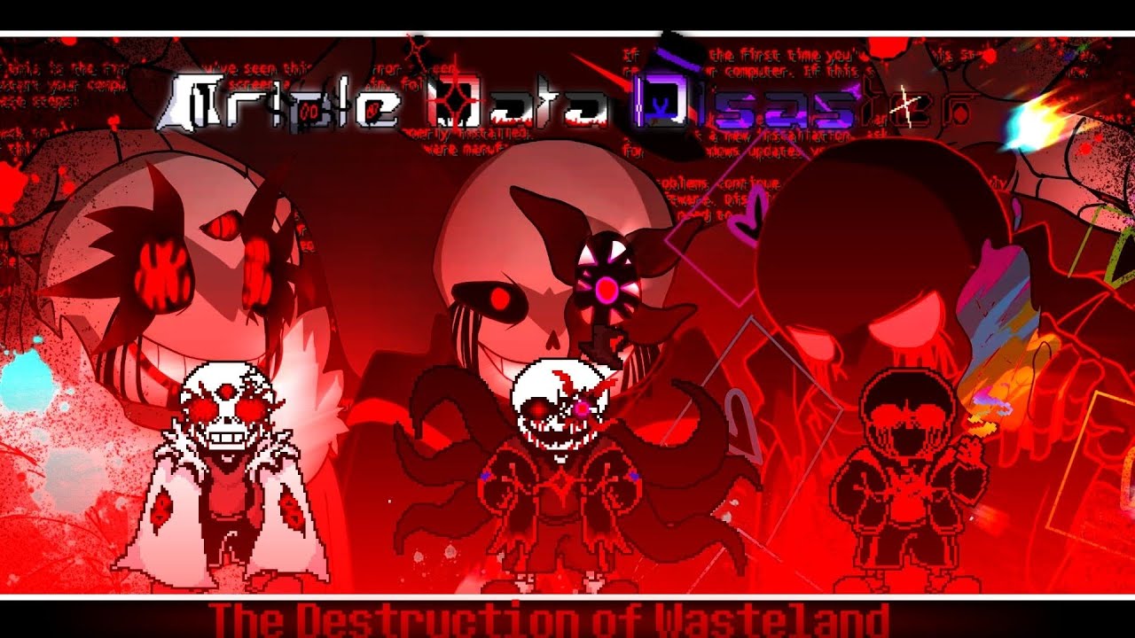 [Chinese AU's Trio] Triple Data Disaster OST-2 Phase 2 The Destruction of Wasteland [Undertale AU]