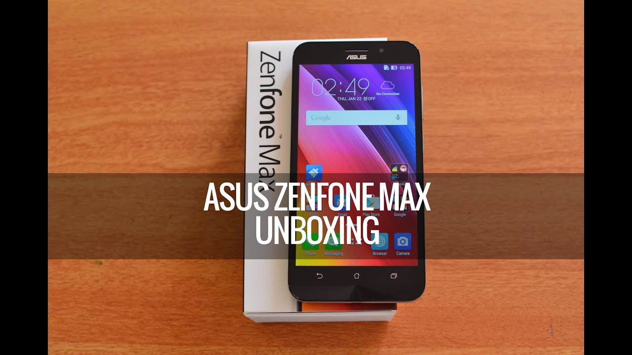 ASUS Zenfone Max (ZC550KL) Unboxing