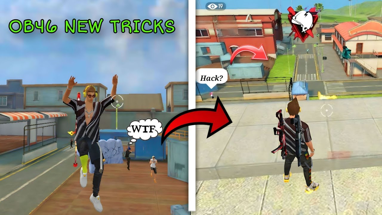 TOP 7 NEW TRICKS IN FREE FIRE OB46 UPDATE- FxZeroPlayz