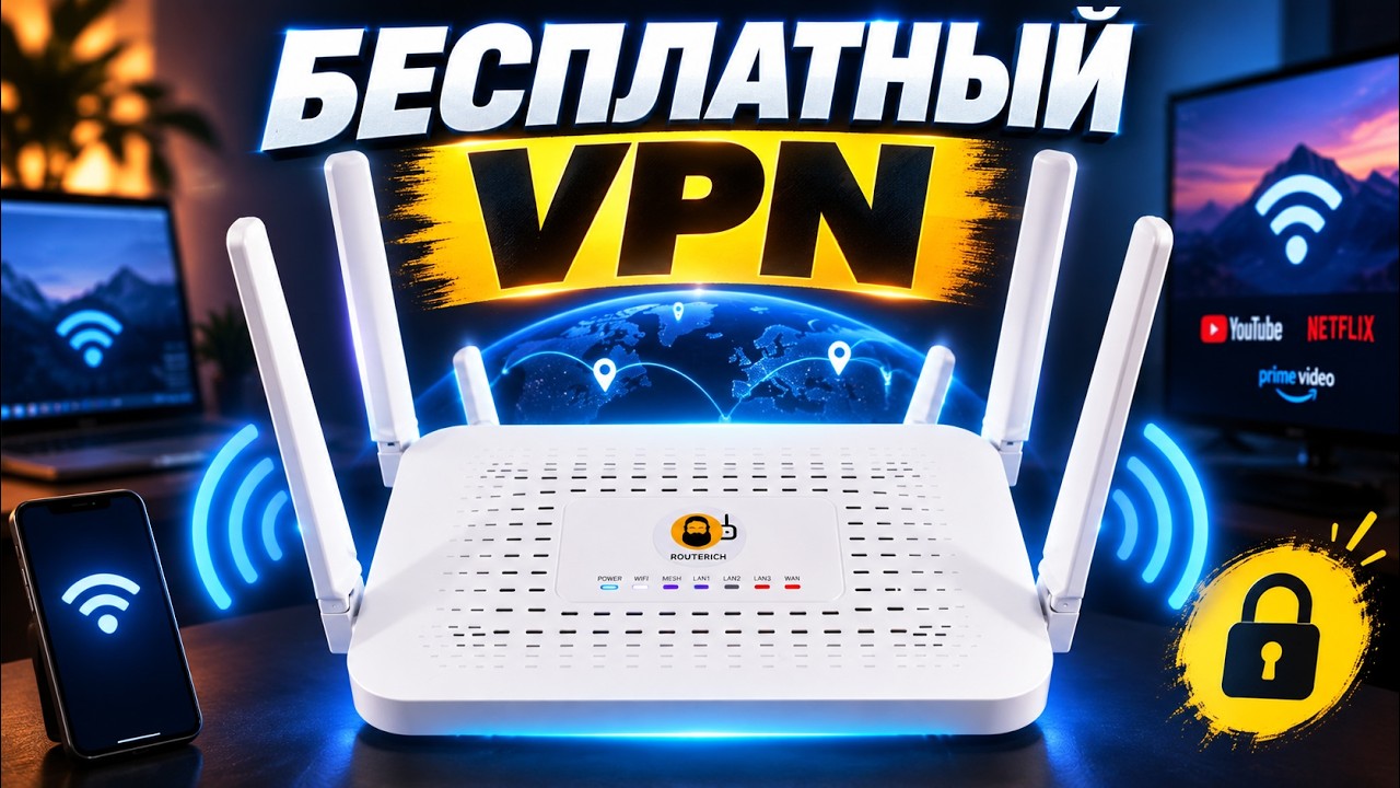 YOUTUBE, DISCORD И TELEGRAM БЕЗ VPN 🔥 Routerich AX3000