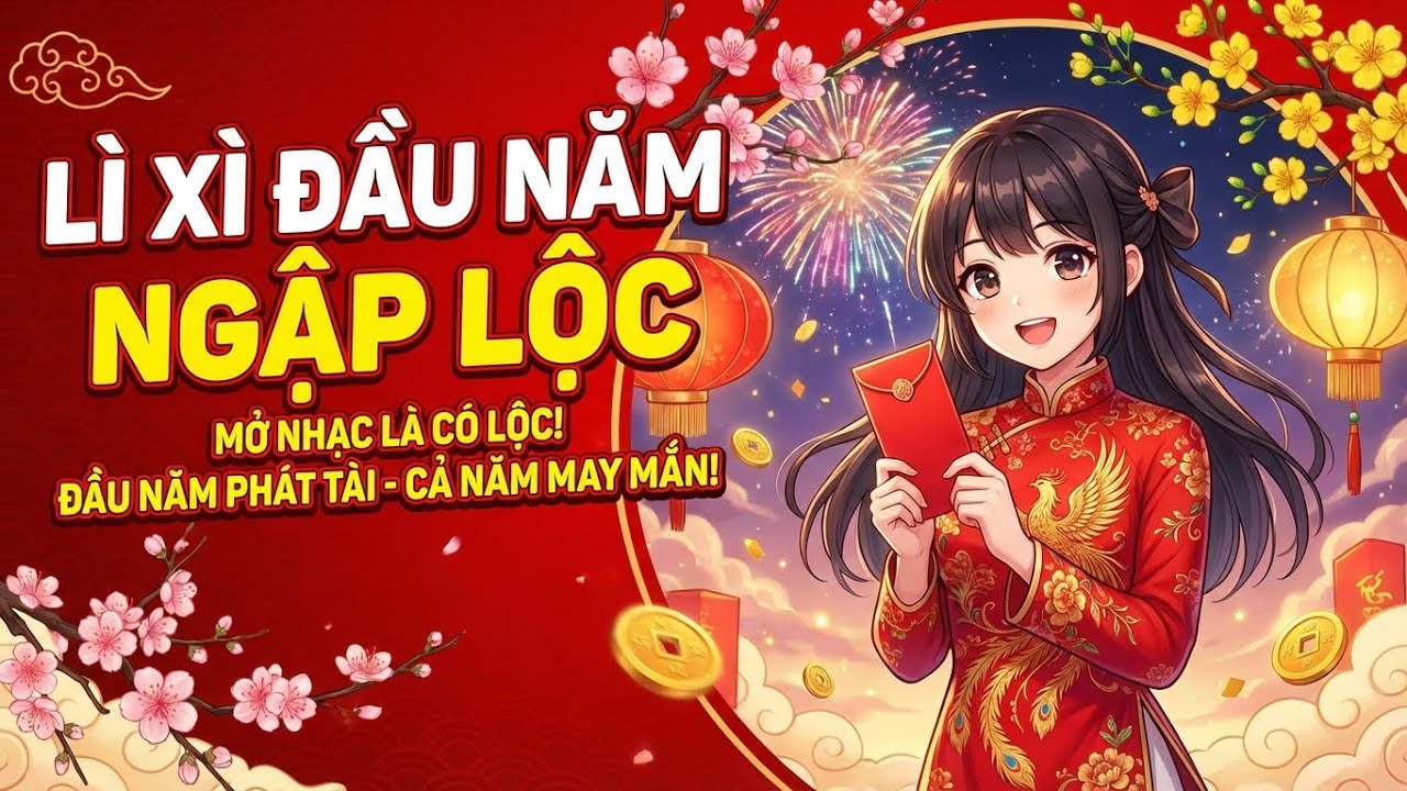 Lì Xì Đầu Năm Ngập Lộc 🧧 | Nhạc Tết 2025 Mở Là Có Lộc