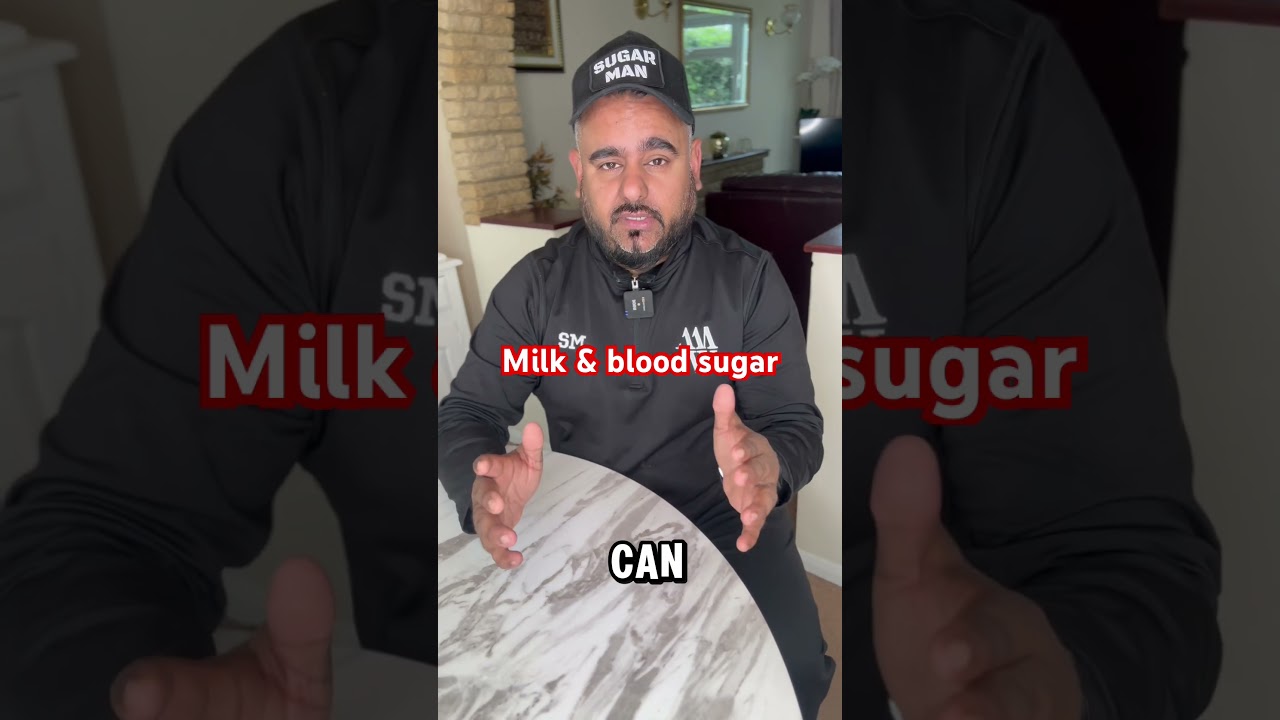 Milk & blood sugar #diabetestype #type2diabetes