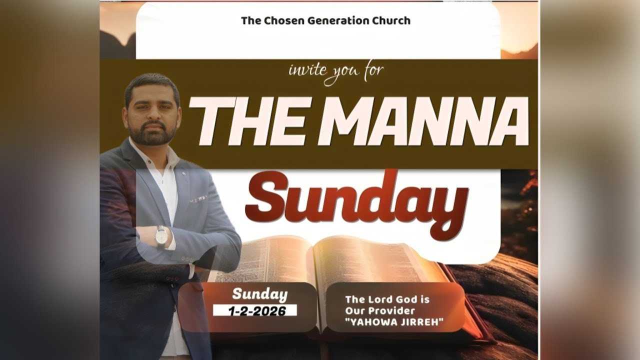 🔴LIVE THE MANNA | YAHWEH JIRREH | DAVE ABRAHAM | 1-2-2026