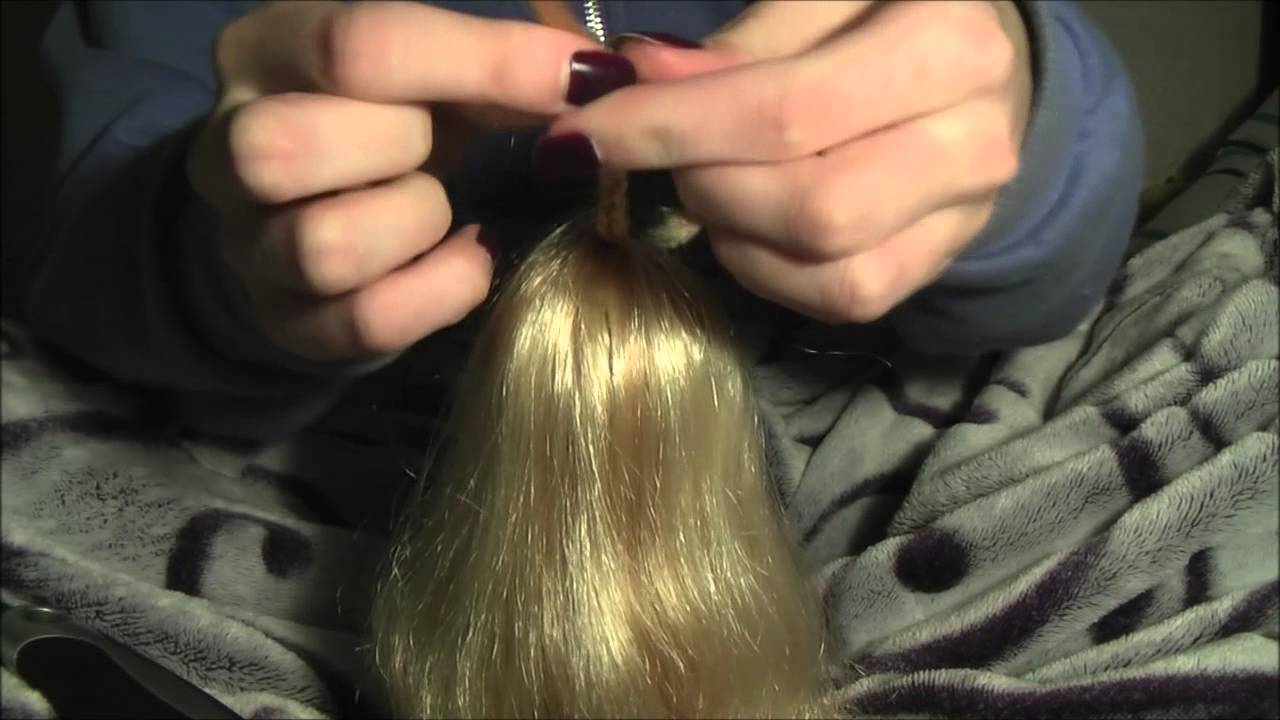 Asmr Doll hair brushing and styling