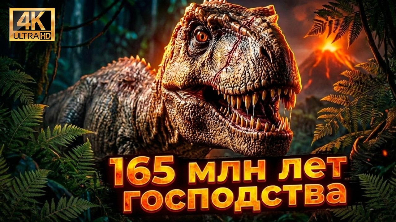 Эра МОНСТРОВ: 165 миллионов лет АБСОЛЮТНОЙ ВЛАСТИ | Документальный фильм 4К