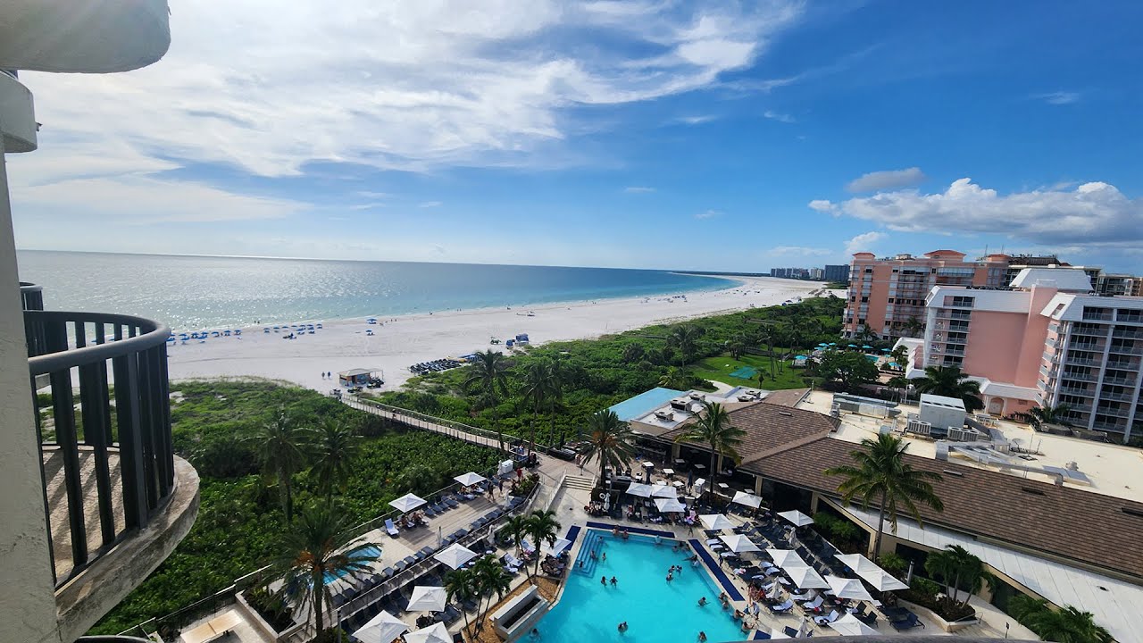 Hilton Marco Island Beach Resort and Spa Hotel tour.