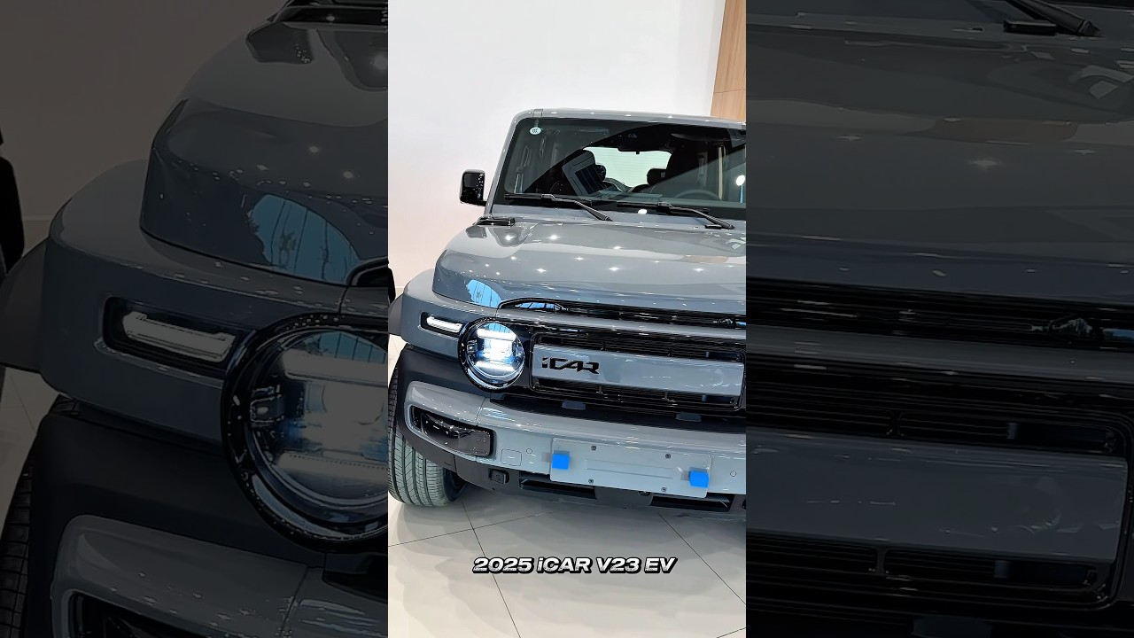 iCAR V23 EV 2025 Grey Color