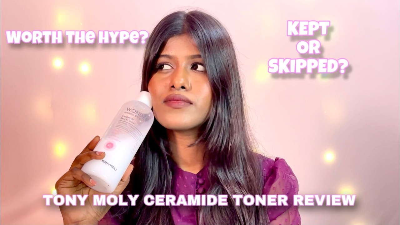 Tony Moly Ceramide Mochi Toner review | does it really work ?
