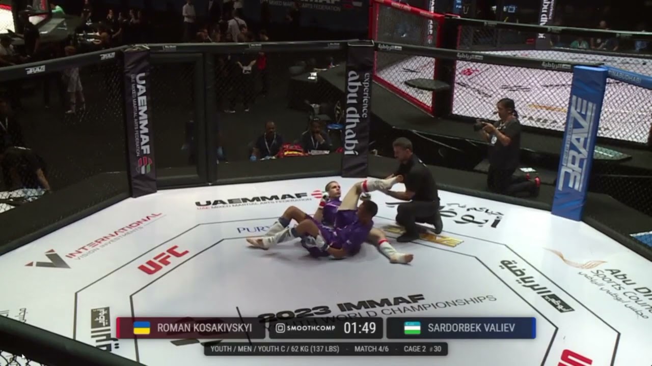 2023 IMMAF Youth world championship Roman Kosakivskyi (Ukraine) vs Sardorbek Valiev (Uzbekistan)