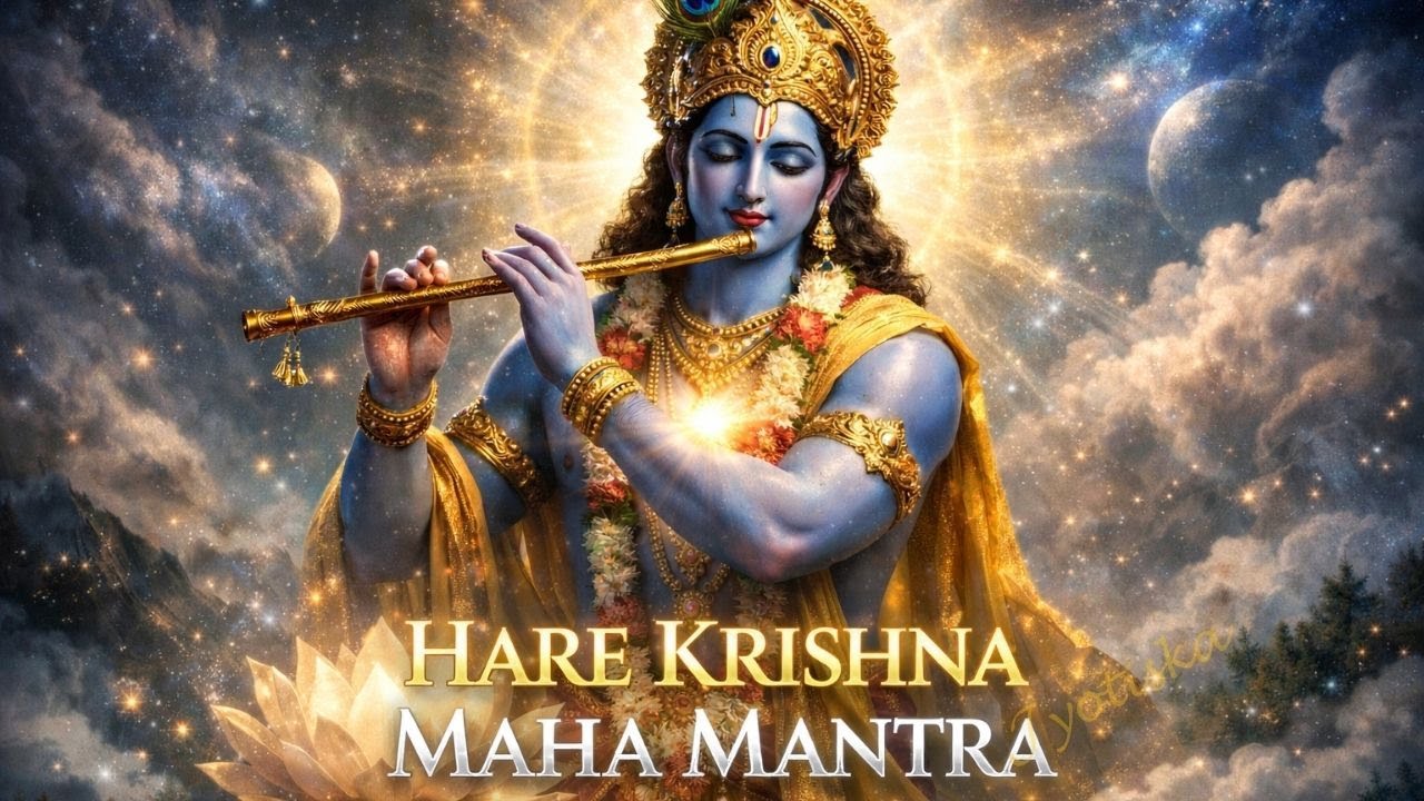 Hare Krishna Hare Krishna | Maha Mantra 1 Hour | Peaceful Krishna Meditation