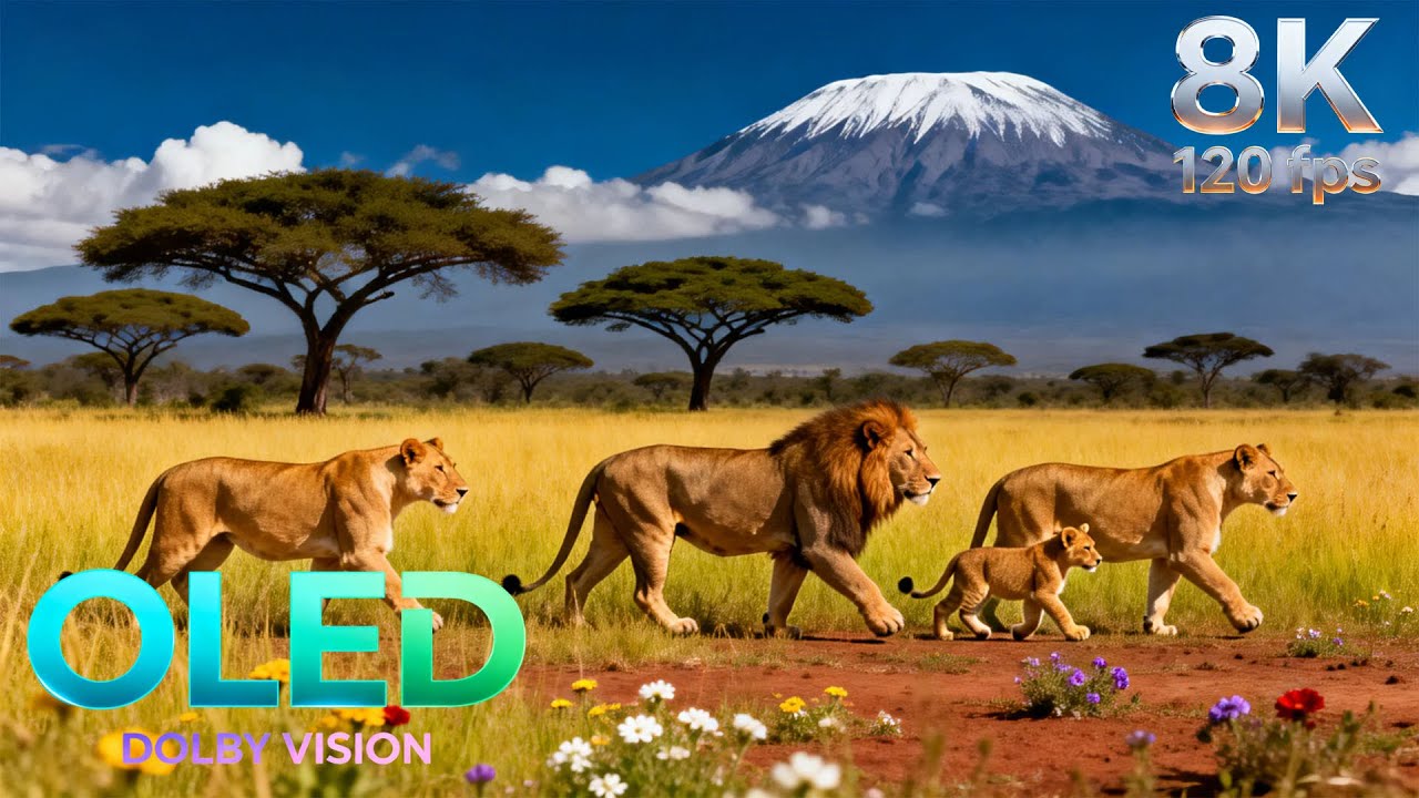 Life in the Savannah – Wildlife in Motion | 16K HDR 240fps Dolby Vision