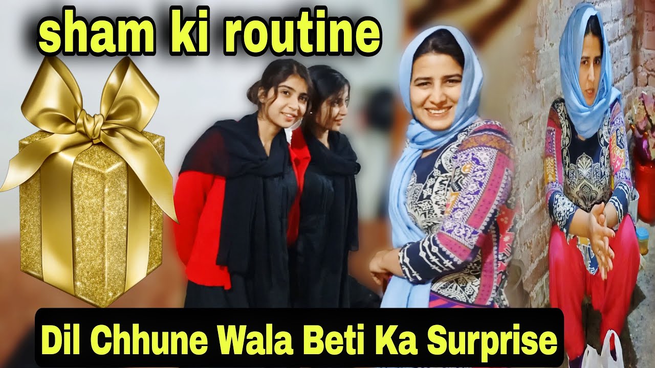 Beti Ko Aisa diya Surprise Usne Kabhi Nahi Socha Tha | Sham Ki Routine Vlog