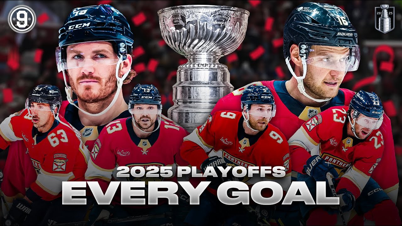 Every Florida Panthers Goal from 2025 NHL Playoffs (Stanley Cup Champions)