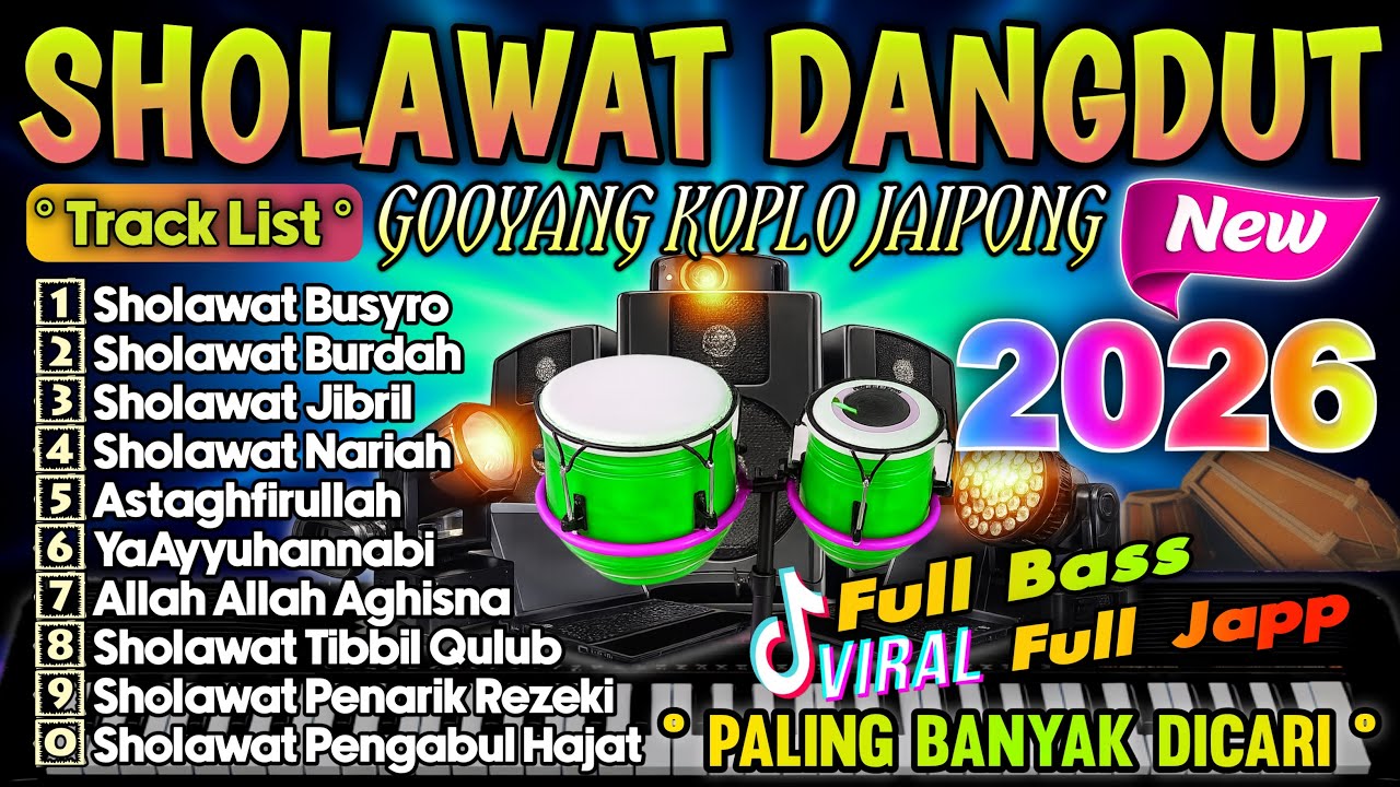 KUMPULAN DANGDUT SHOLAWAT MERDU PALING LARIS🎶ENAK DIDENGAR PAS DI HATI❤PALING DICARI