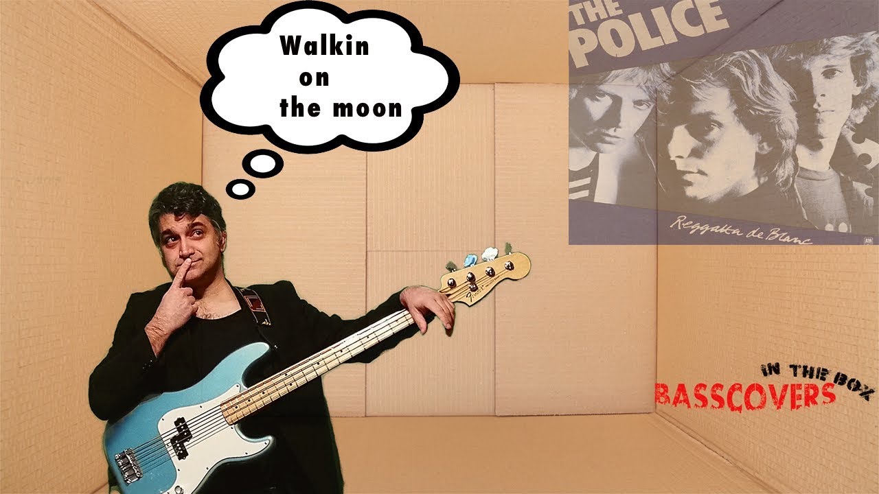Walkin on the moon - The Police  Bass cover&tabs