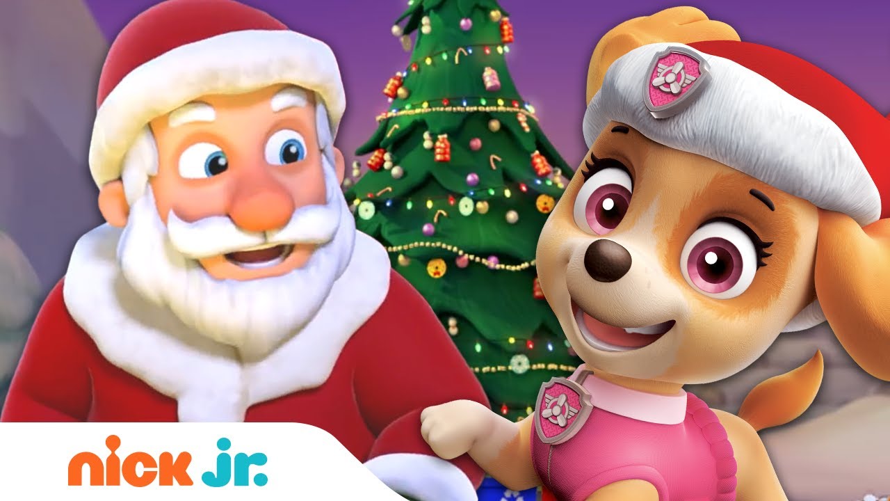 PAW Patrol Pups Save Christmas & Meet Santa! 🎄🎅 Nick Jr.