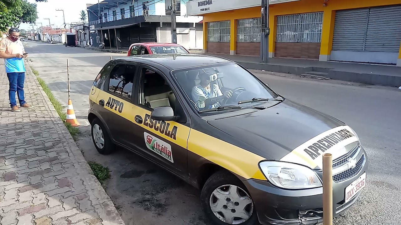 baliza de prova percurso Cohatrac São Luís Maranhão instrutor Maciel