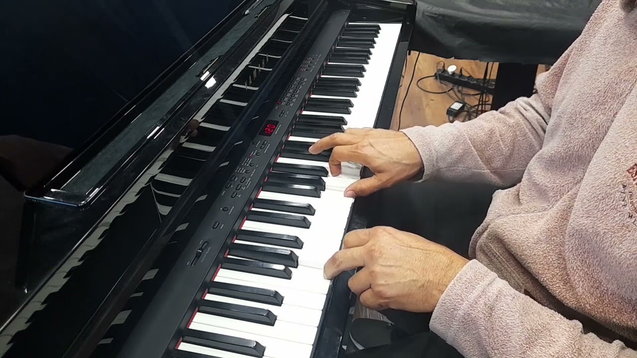 Parabéns pra você no teclado