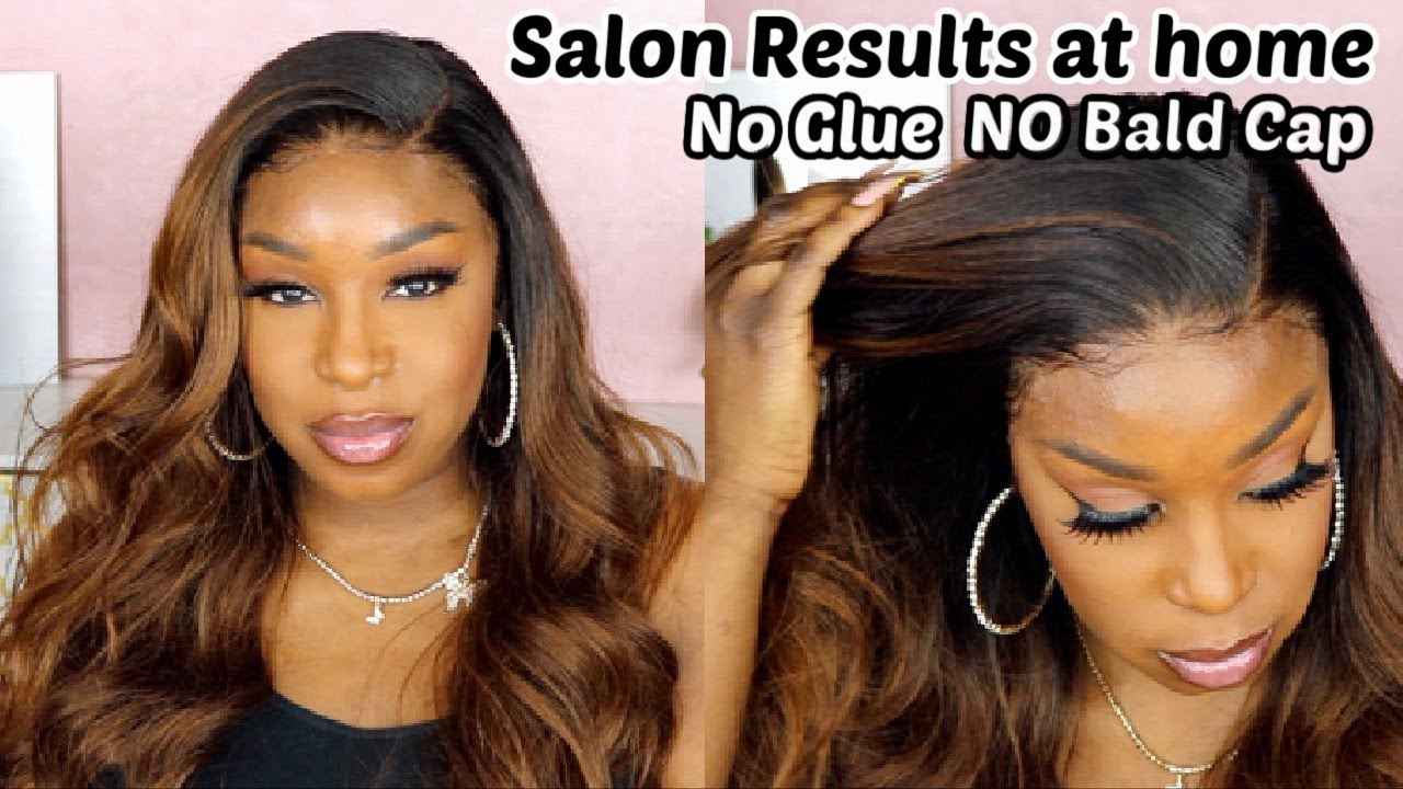 Melt the Lace - No Glue or Extra Work Needed!! Custom Brown 13x6 HD Lace Front Wig | RPGSHOW