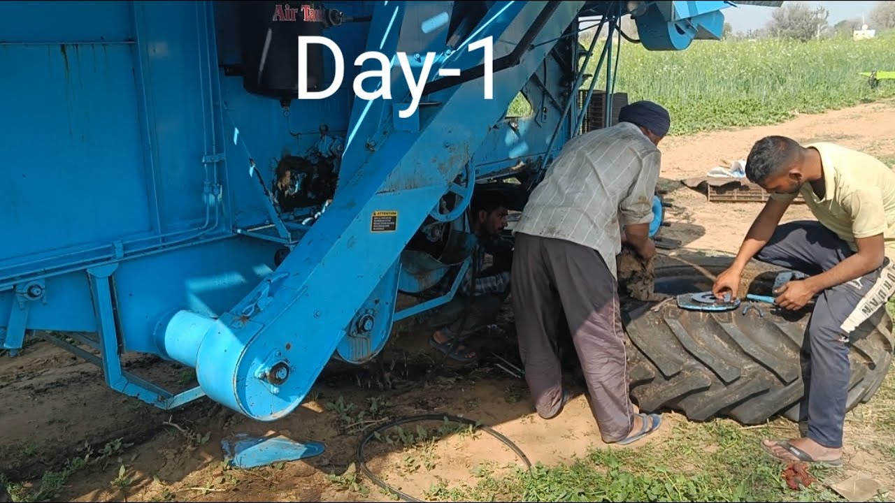 Combine repair | आज पता चलेगा क्या कुछ डलना हैं इसमें | punni combine