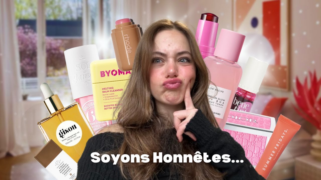 Je NOTES TOUS les produits de BEAUTÉ TENDANCES - Gisou, Dior, Rhode...