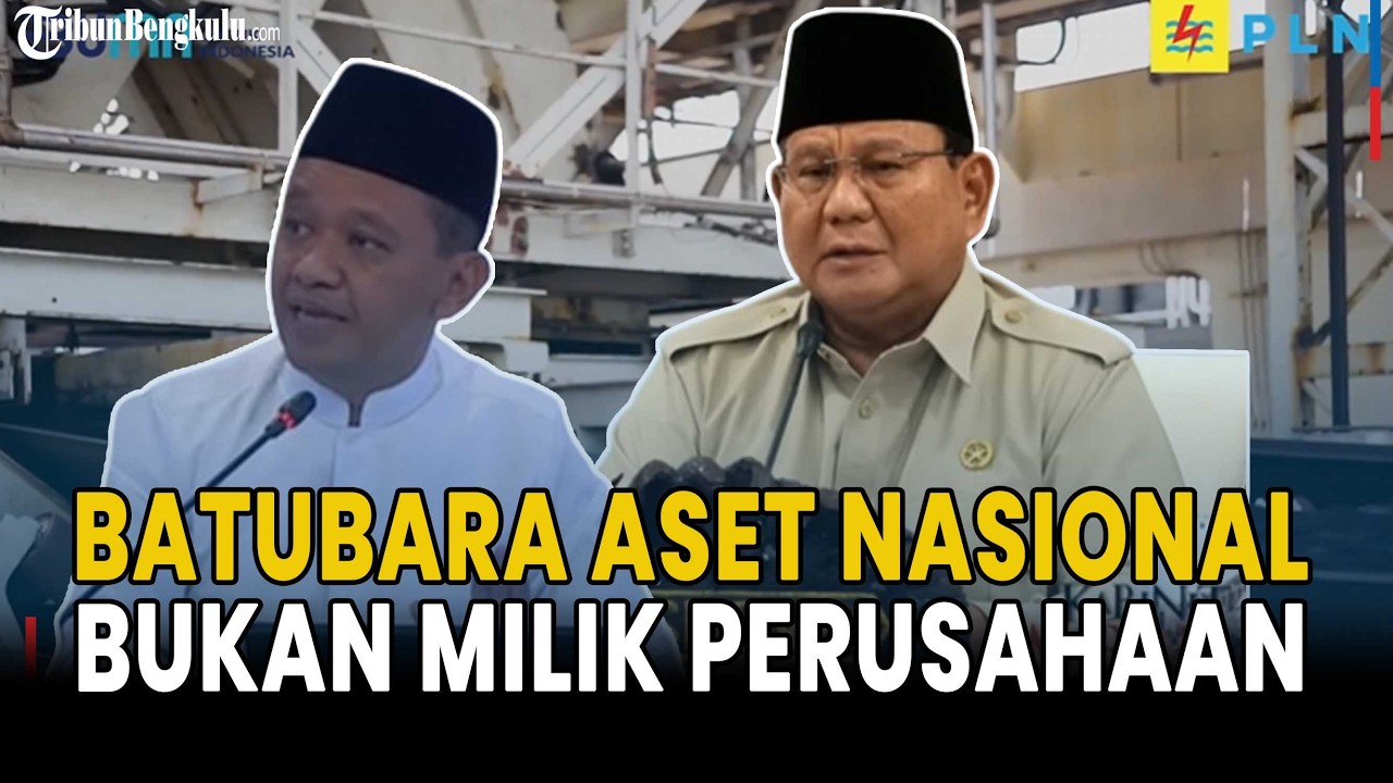 Bahlil Tegaskan: Batu Bara Itu Milik Negara, Perusahaan Hanya Diberi Konsesi