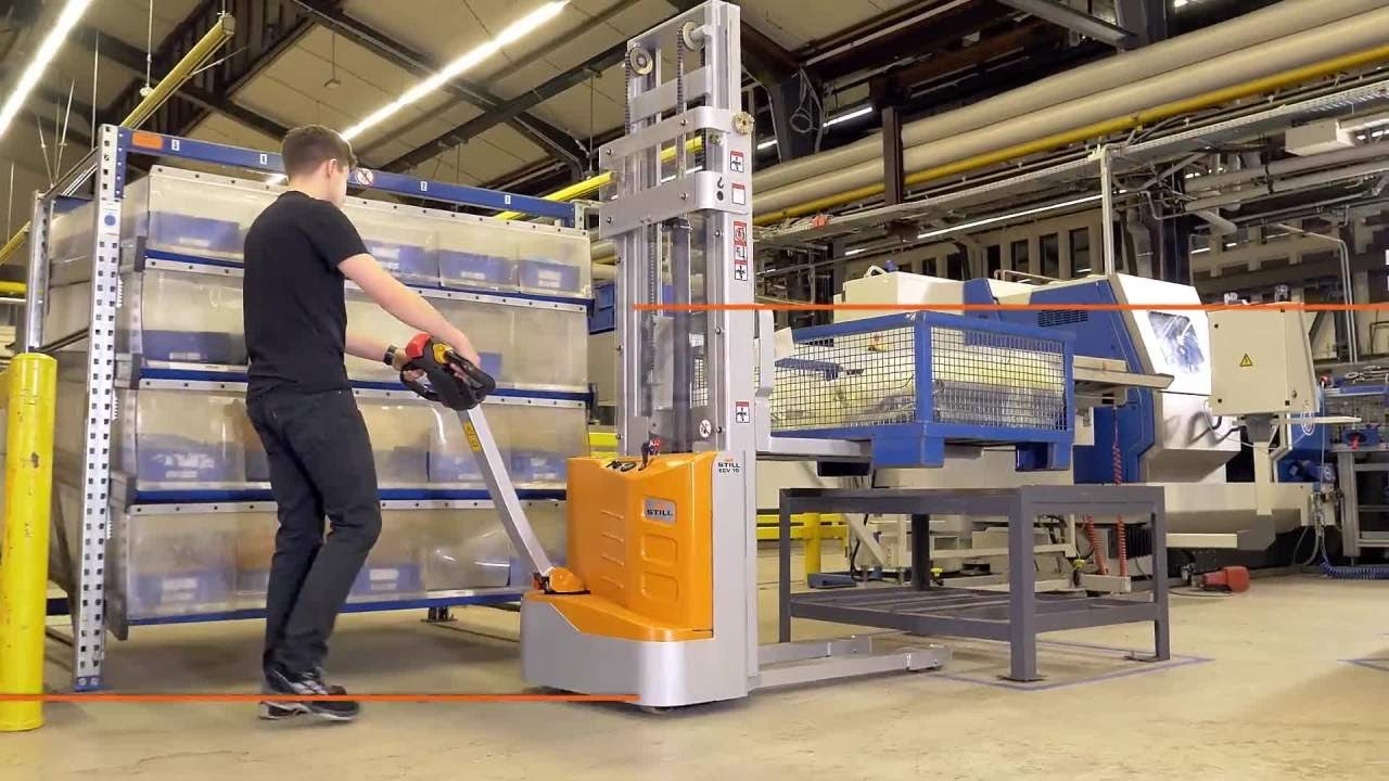 Geh-Hochhubwagen ECV 10 - Heben leicht gemacht
