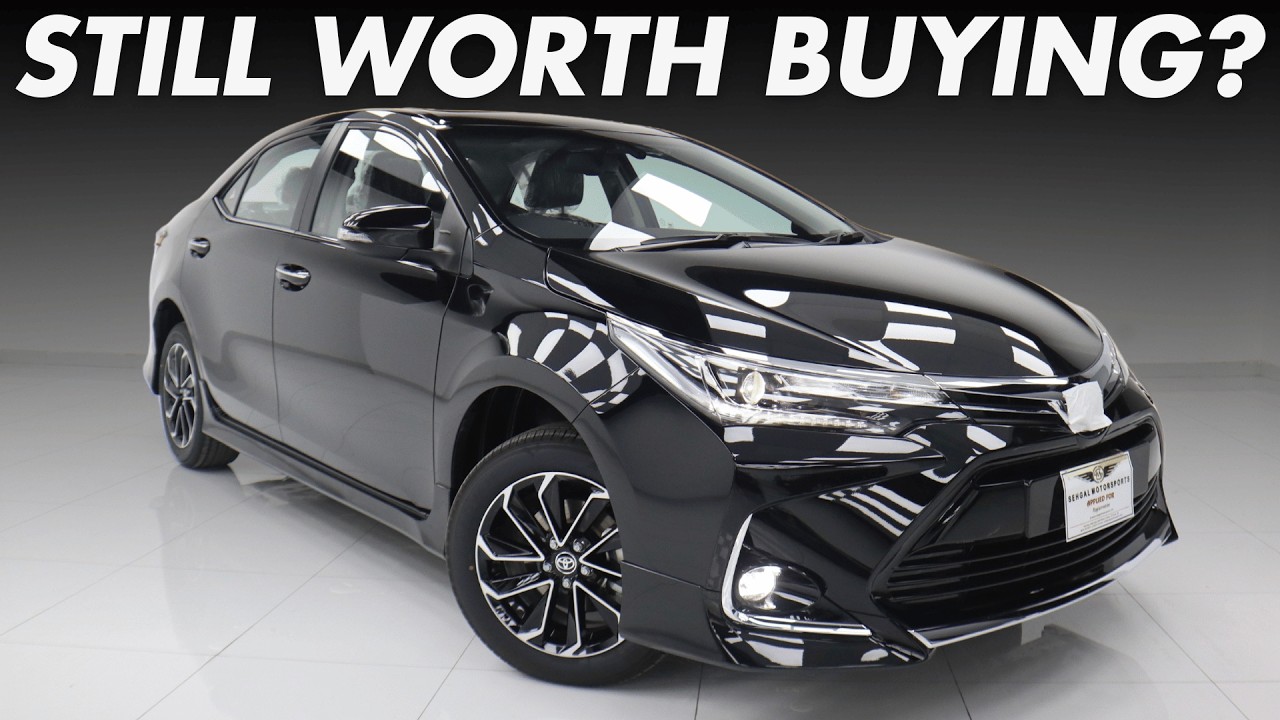 Toyota Corolla Grande X Black Interior 2025. Same Old Shape in 2025!