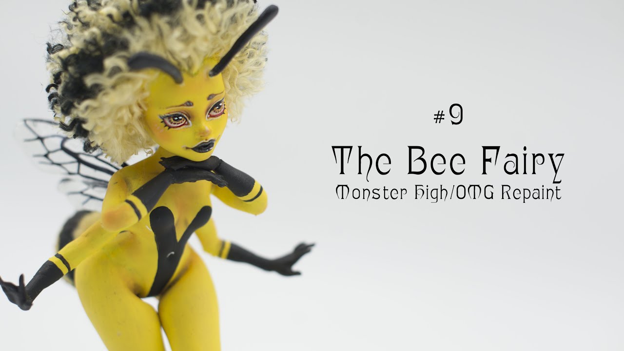 The Bee Fairy - Monster High/OMG OOAK doll repaint