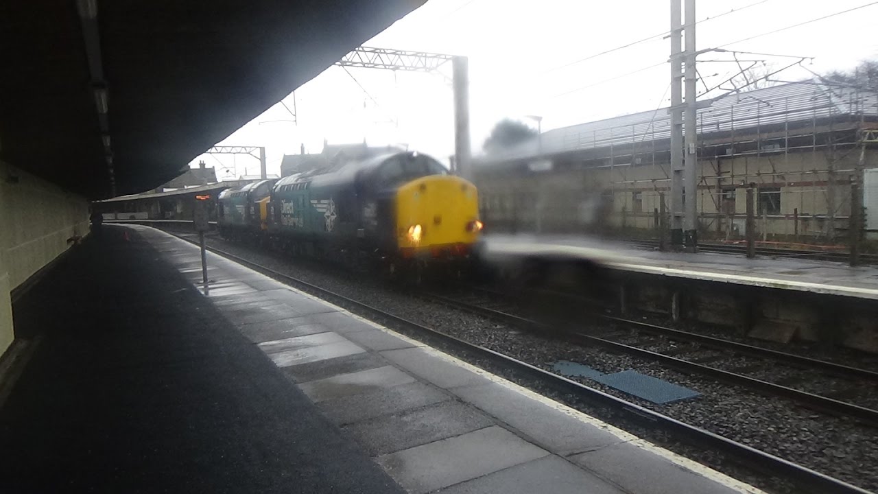 Trains at Carnforth - 28/01/2017