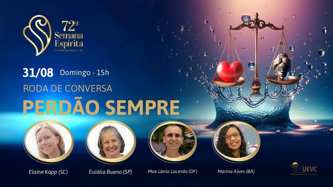 Perdão sempre | Roda de Conversa