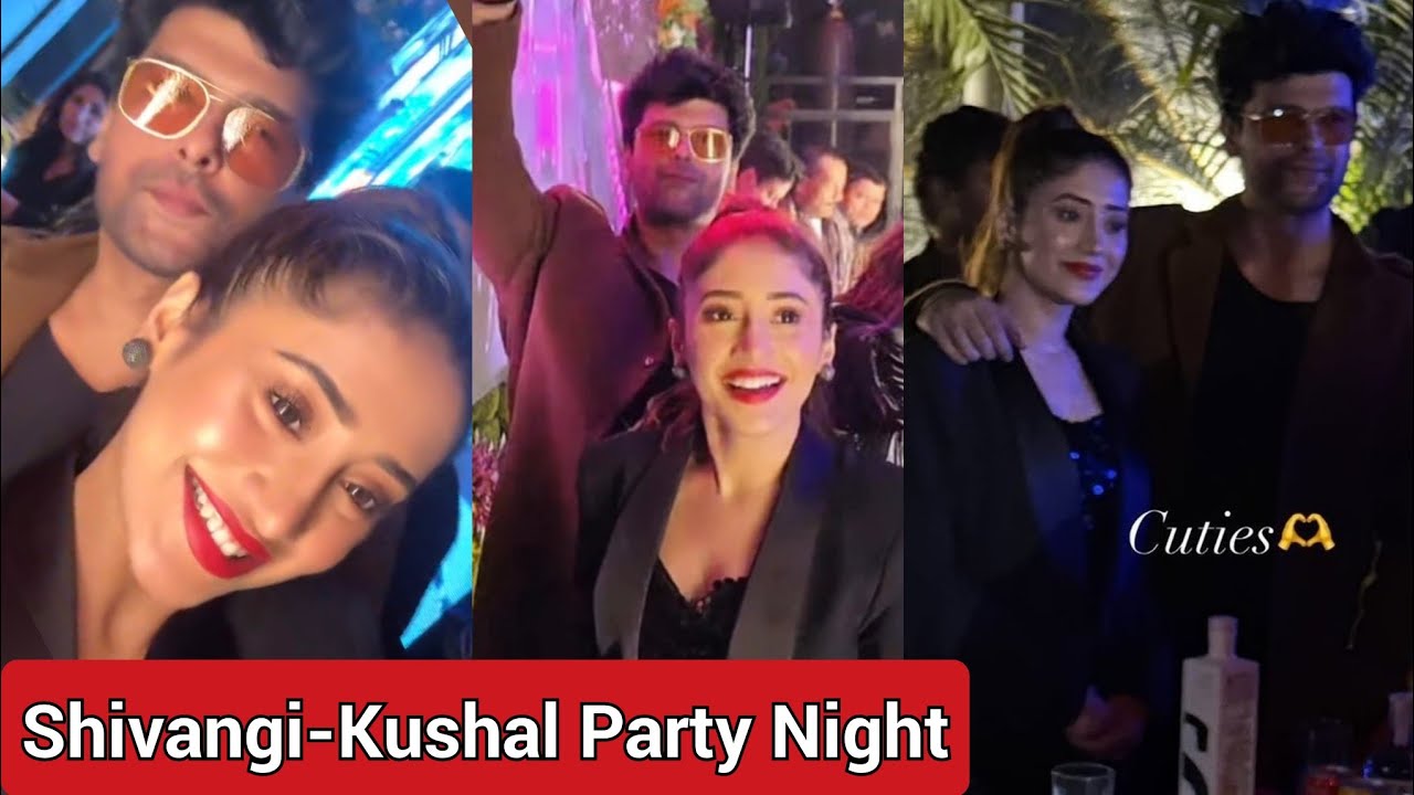 Shivangi Joshi and Kushal Tandon's Party Night With Friends Kritika Sengar, Udita Goswami