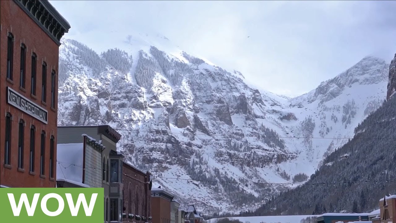 Massive avalanche in Aspen captured on camera