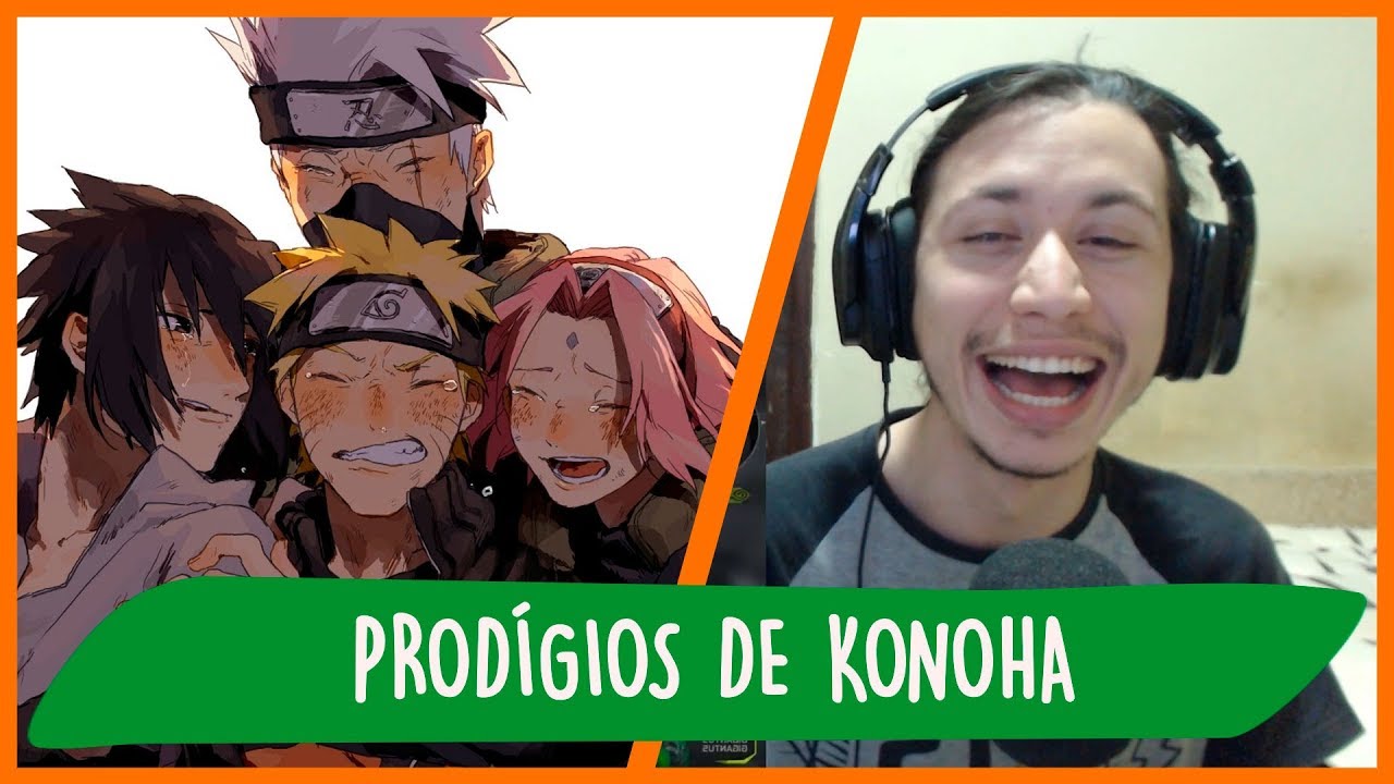 REACT PRODÍGIOS (Naruto) Ft. Player Tauz e Takeru | Konoha Trap | MHRAP