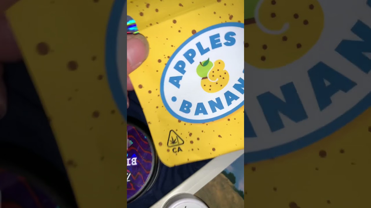 Biskante + APPLES AND BANANAS, Alien labs and cookies mix with kalya Paloma cold cure rosin yum yum