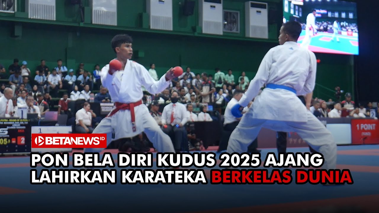 PON Bela Diri Kudus 2025 Ajang Lahirkan Karateka Berkelas Dunia