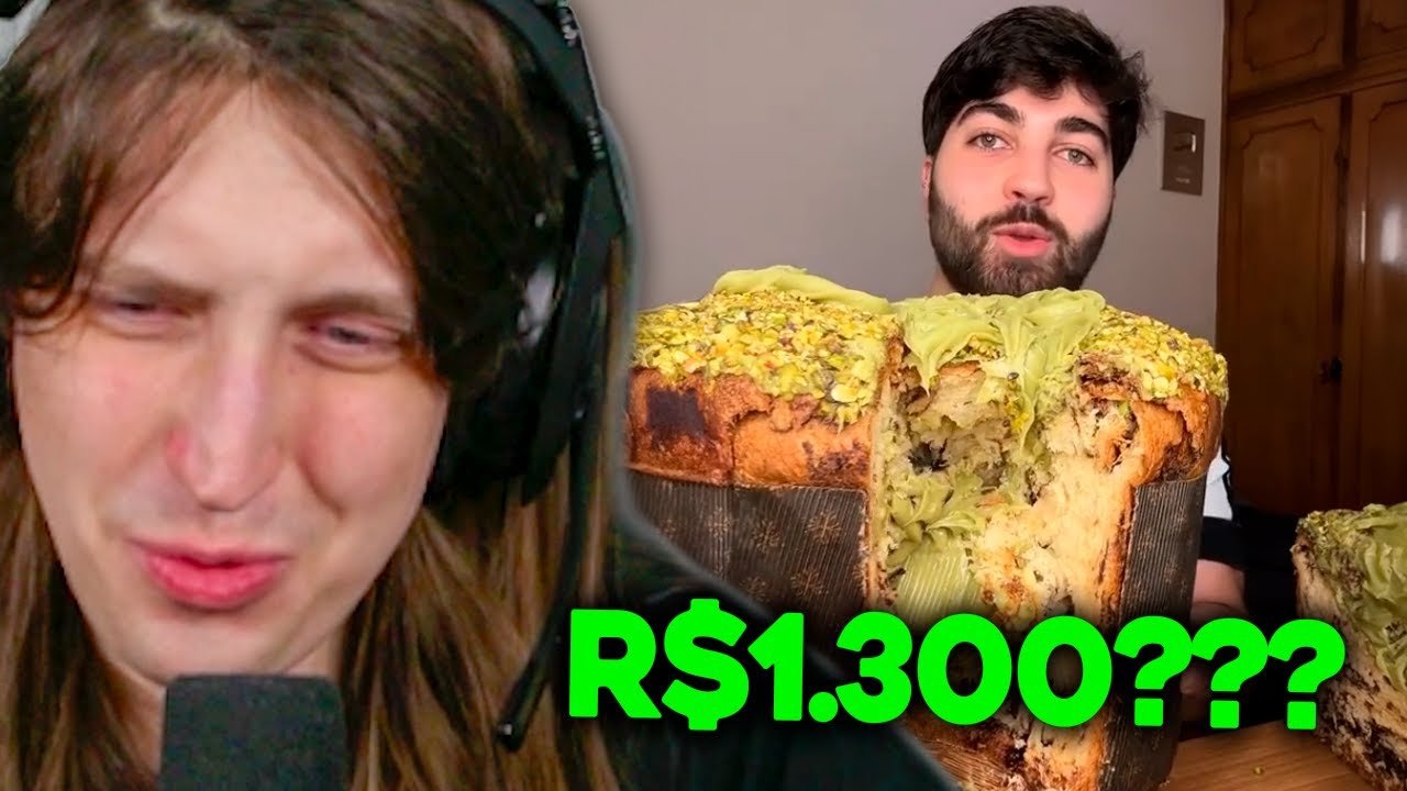 experimentando o panetone da virginia de R$1.300