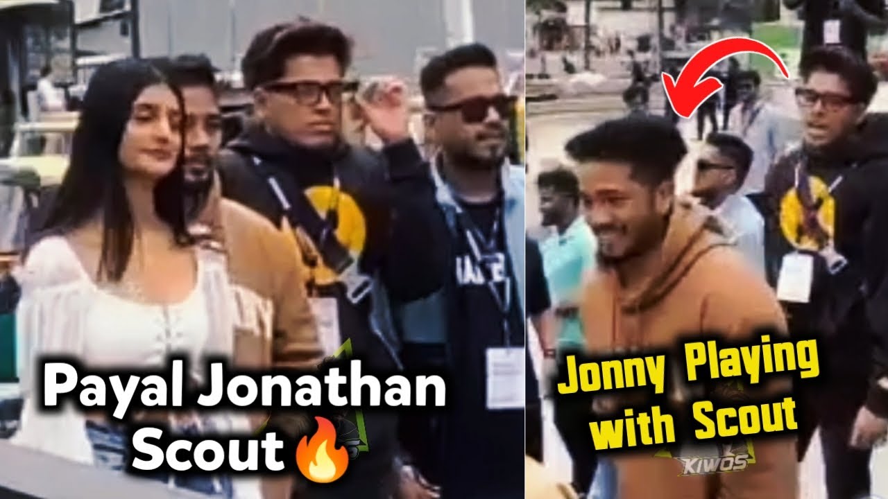 Payal Jonathan Together | Jonny Hugs Scout 🚀💛
