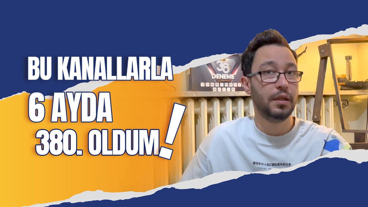DERECE YAPARKEN İZLEDİĞİM TÜM YOUTUBE KANALLARI !!!