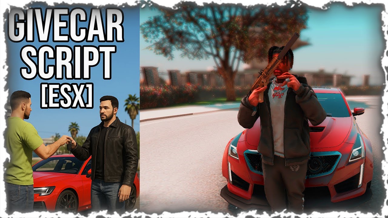 FiveM |  GiveCar Script | [ESX]