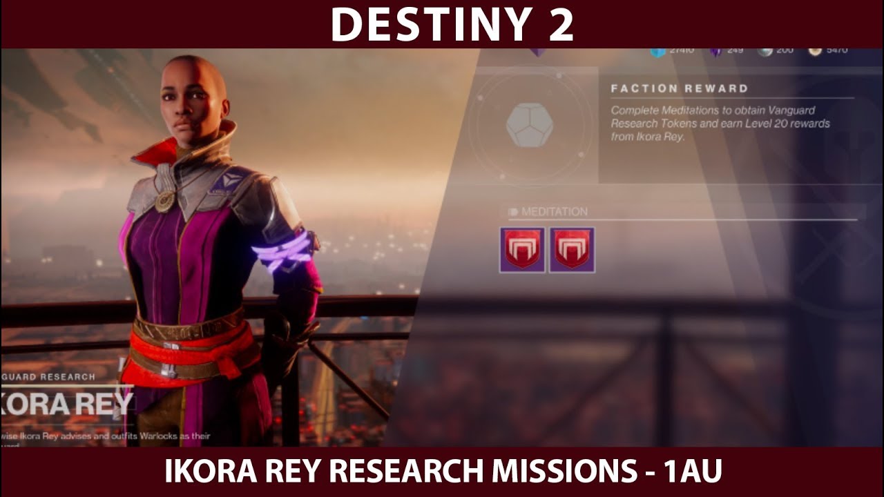 Destiny 2  Ikora Rey Research Mission. 1 AU - Let's talk about the bungie update