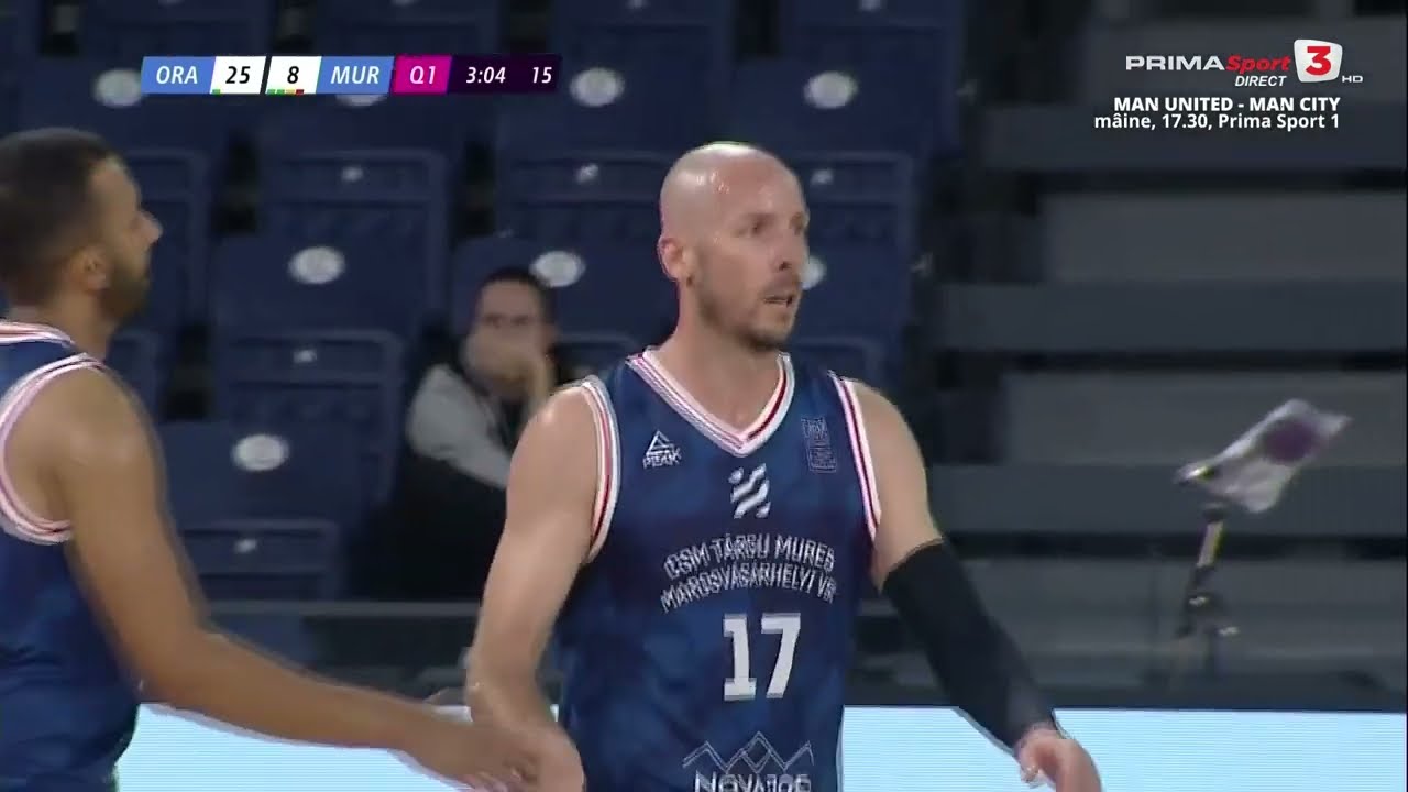 Liga Naţională de baschet: CSM Oradea - CSM Târgu Mureş 96-75