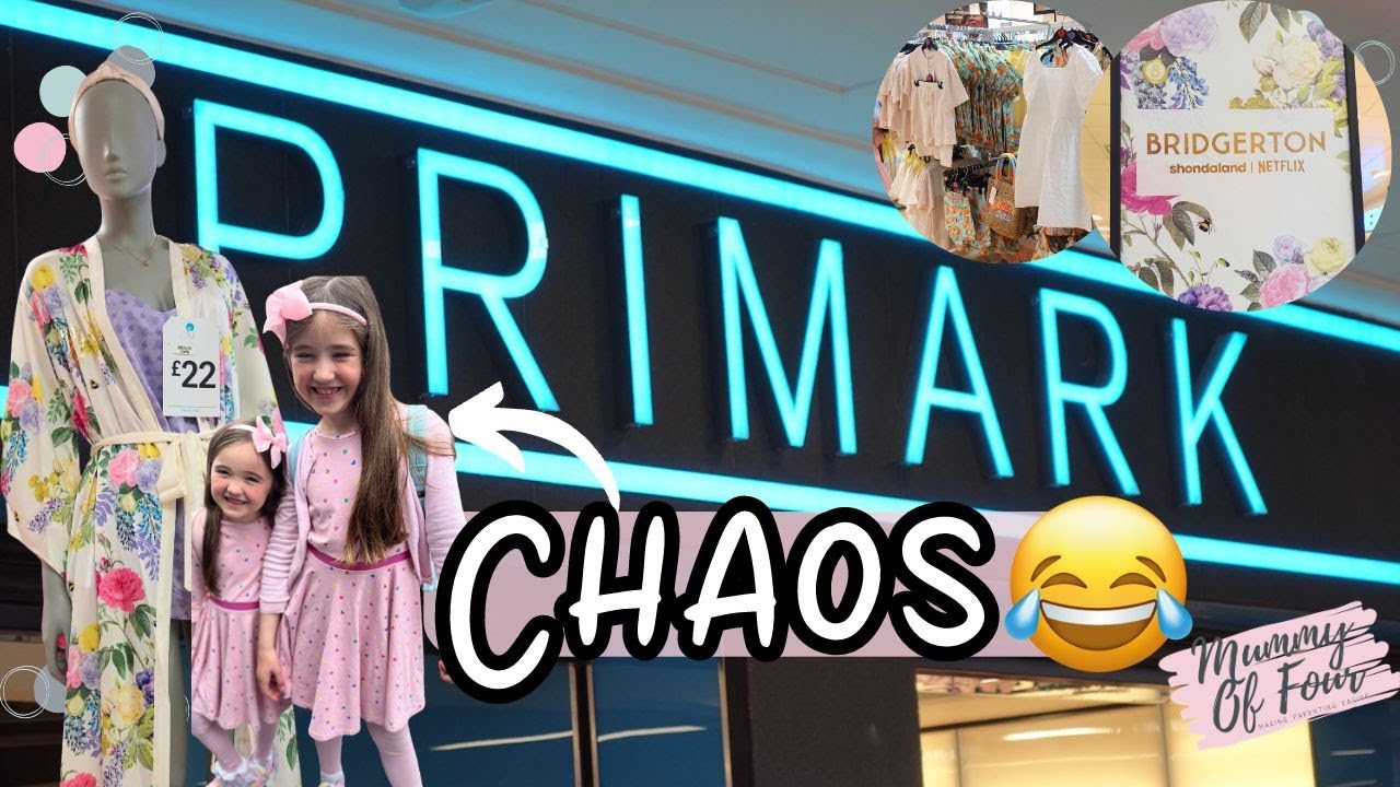 Primark Come Shopping With Me + Haul With Kids (it's chaotic 😂)