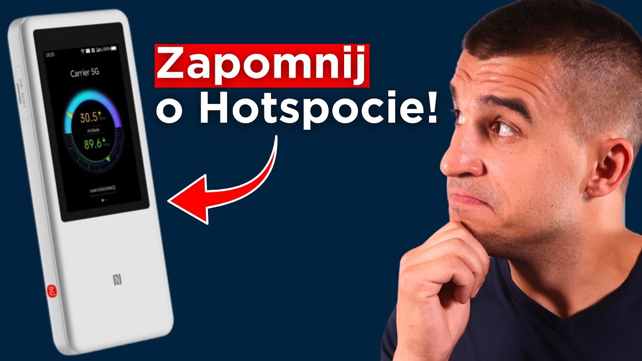 ZAPOMNIJ o Hotspocie! Oto Mobilny Router 5G ZTE U60 Pro
