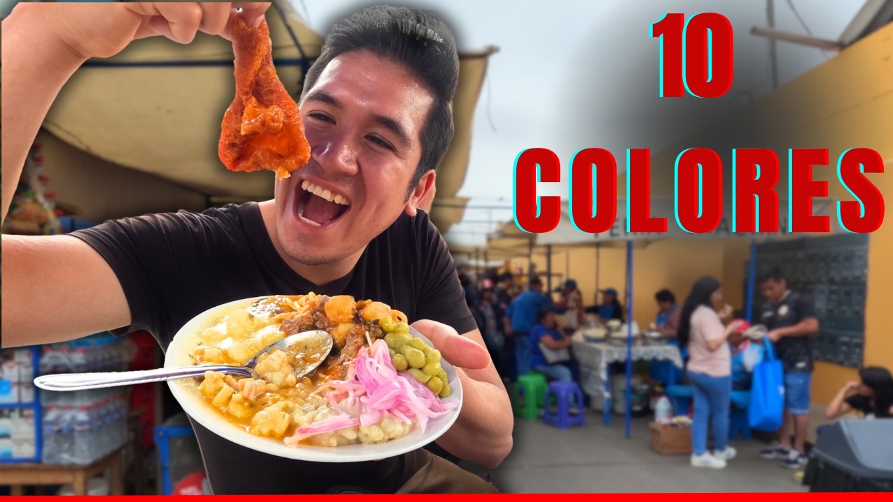 Probando COMIDA CALLEJERA en el Mercado Unión Trujillo
